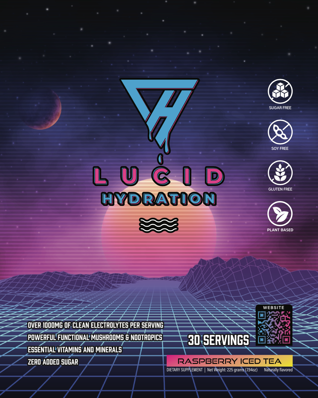 Lucid Hydration 2.0 NEW & IMPROVED! (30 Servings)
