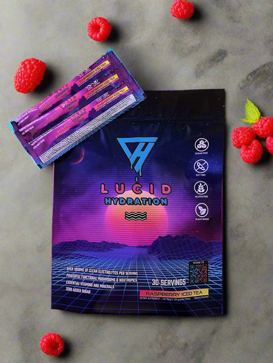 Lucid Hydration - Raspberry Iced Tea (30 Servings)