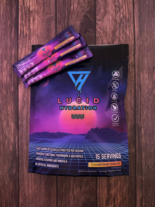 Lucid AF Tangerine & Raspberry Bundle (45 Servings)